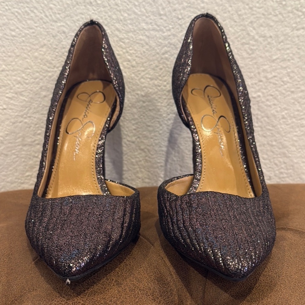 Jessica Simpson Prizma Pump, Gunmetal